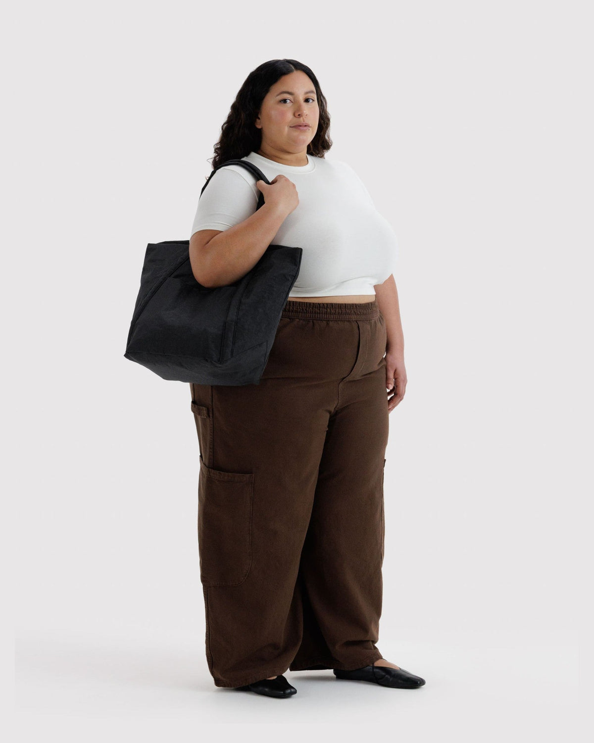 Medium Nylon Reversible Tote