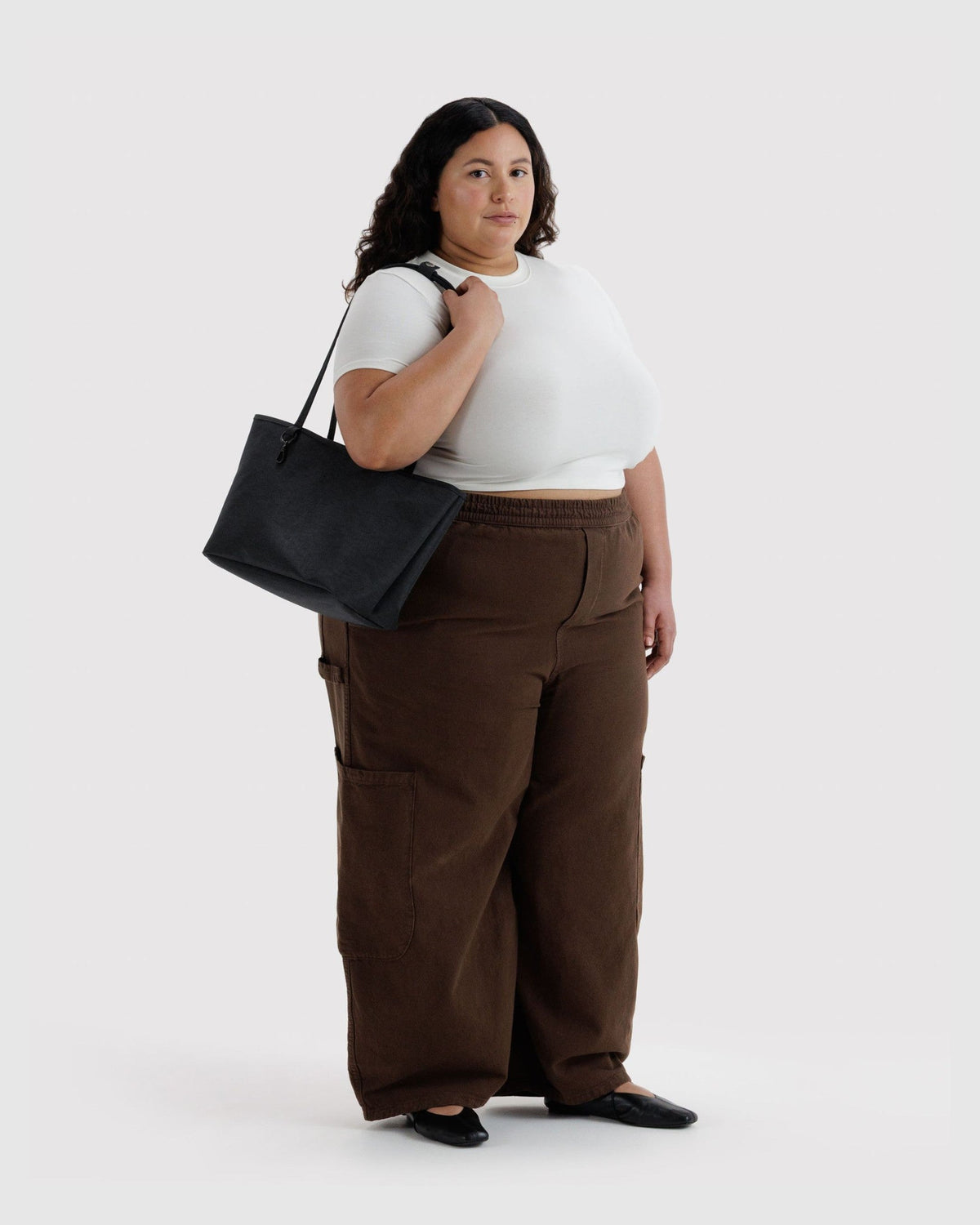 Medium Nylon Reversible Tote
