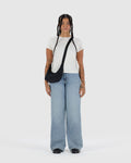Medium Nylon Crescent Bag