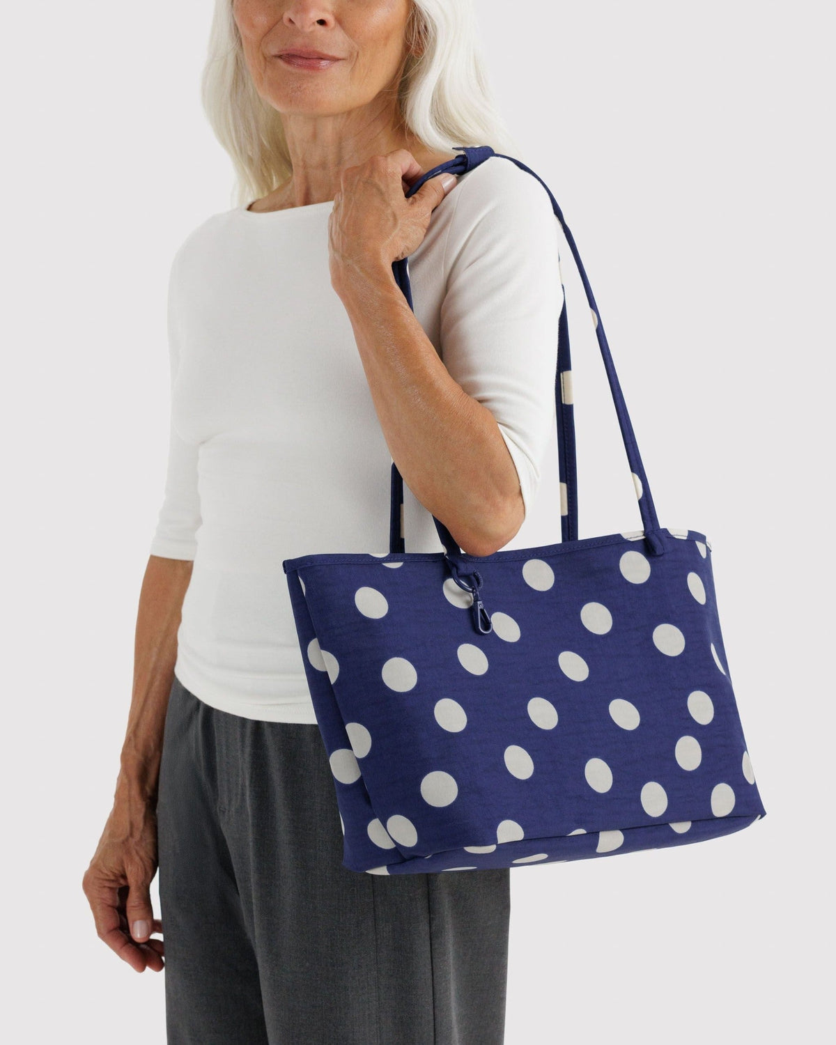 Medium Nylon Reversible Tote