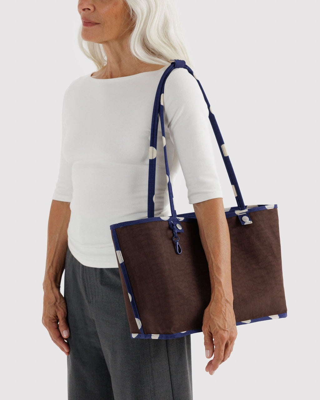 Medium Nylon Reversible Tote