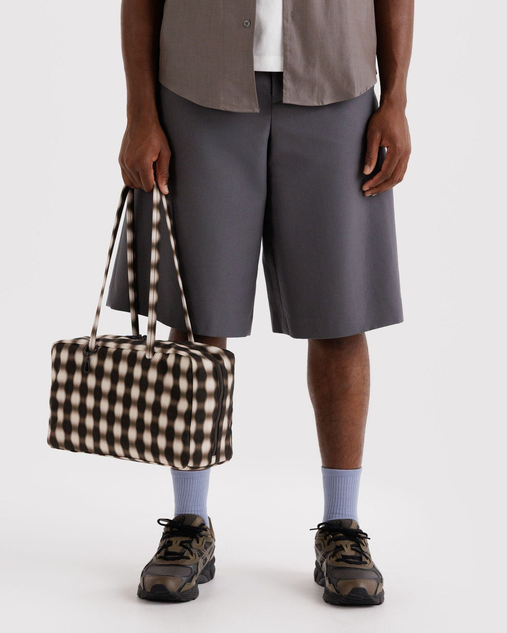 Medium Nylon Bowler Bag - Sale