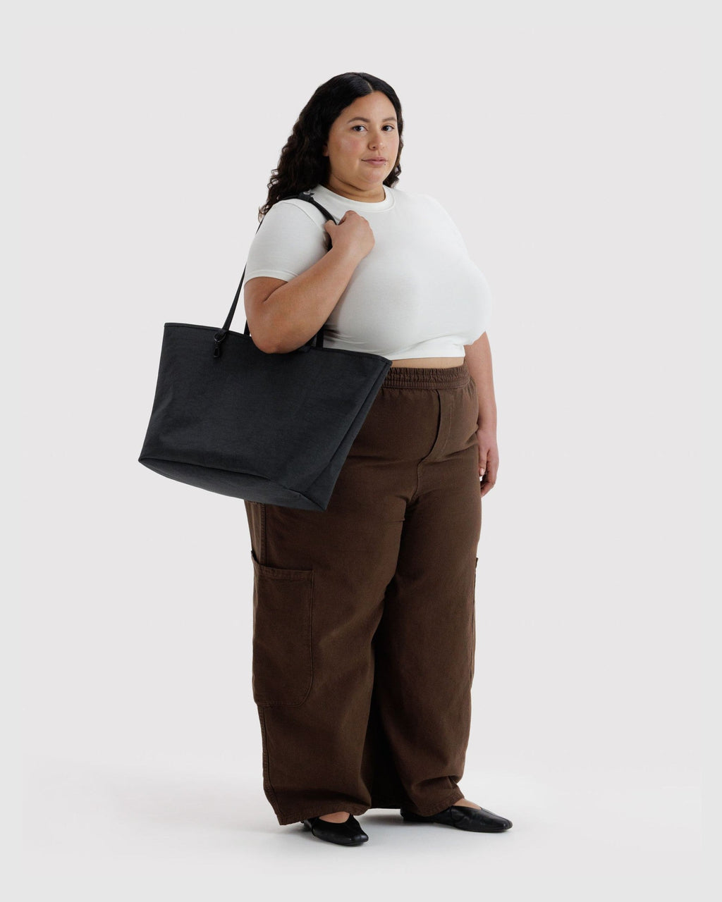 Medium Nylon Reversible Tote